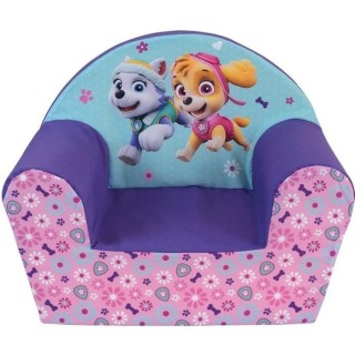 PAT PATROUILLE Fille fauteuil club en mousse pour enfant