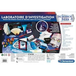 CLEMENTONI Science & Jeu -Laboratoire d'investigation - Jeu scientifique