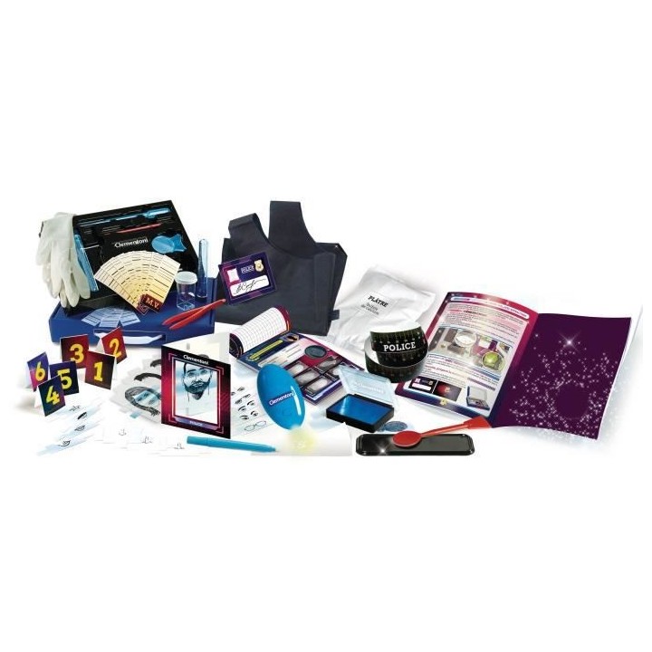 CLEMENTONI Science & Jeu -Laboratoire d'investigation - Jeu scientifiq