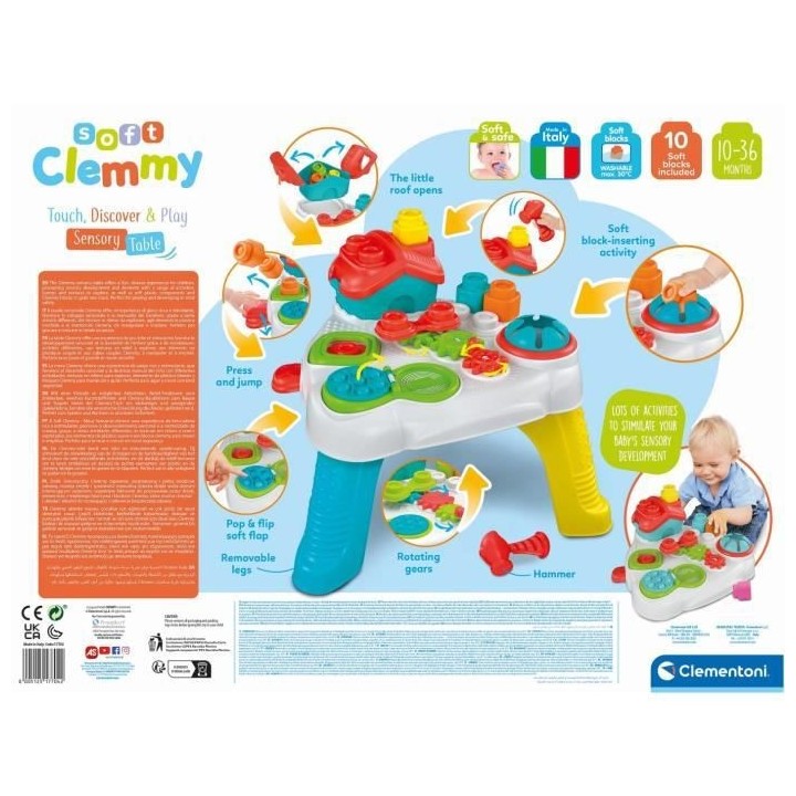 Clementoni - Table sensorielle Clemmy - 17704