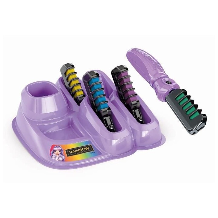 Clementoni - Hair chalks Rainbow High - 18709