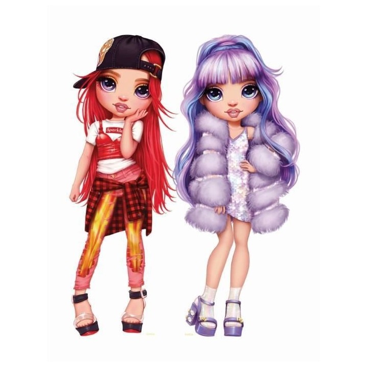 Clementoni - Hair chalks Rainbow High - 18709