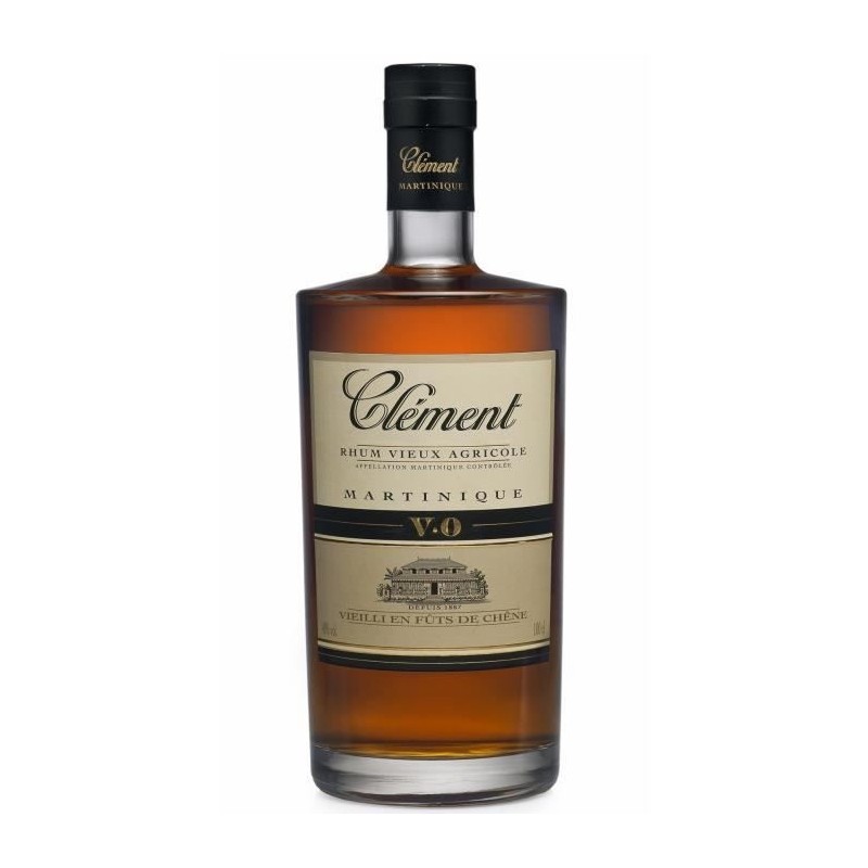 Rhum Clément VO - Rhum agricole vieux - 40%vol - 100cl