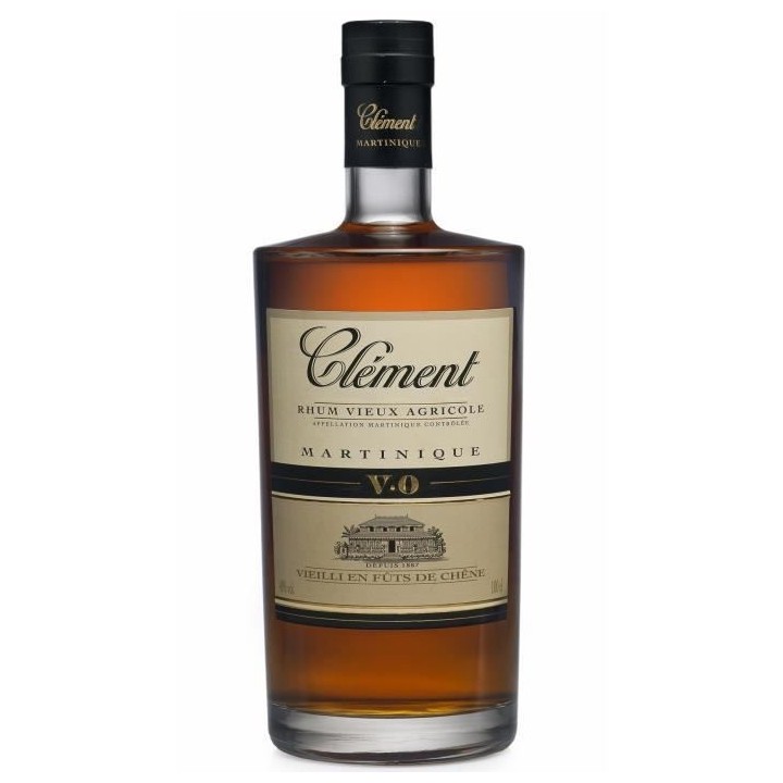 Rhum Clément VO - Rhum agricole vieux - 40%vol - 100cl