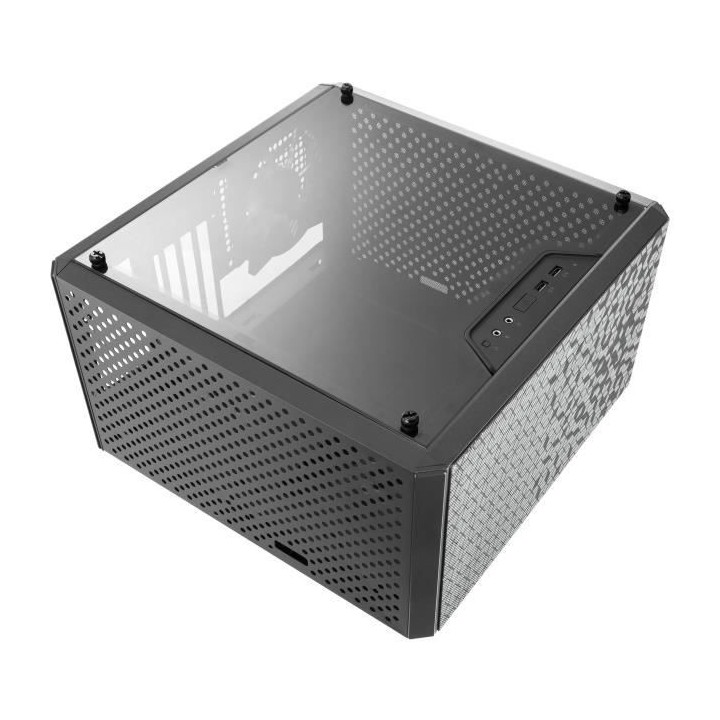 COOLER MASTER LTD BOITIER PC MasterBox Q300L - Noir - Verre trempé -