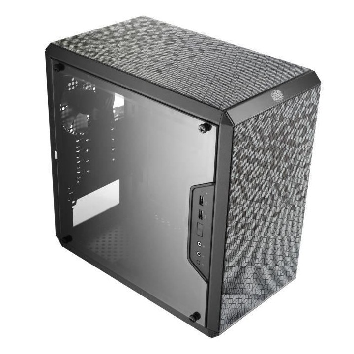 COOLER MASTER LTD BOITIER PC MasterBox Q300L - Noir - Verre trempé -