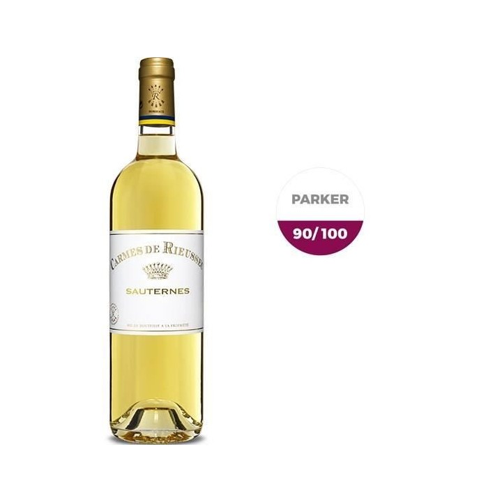Carmes De Rieussec 2015 Sauternes - Vin blanc du Sud Ouest