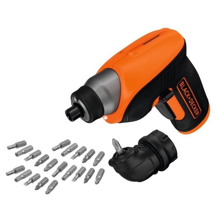 Tournevis Electrique 3,6V BLACK+DECKER (Livré en Boite Métallique +
