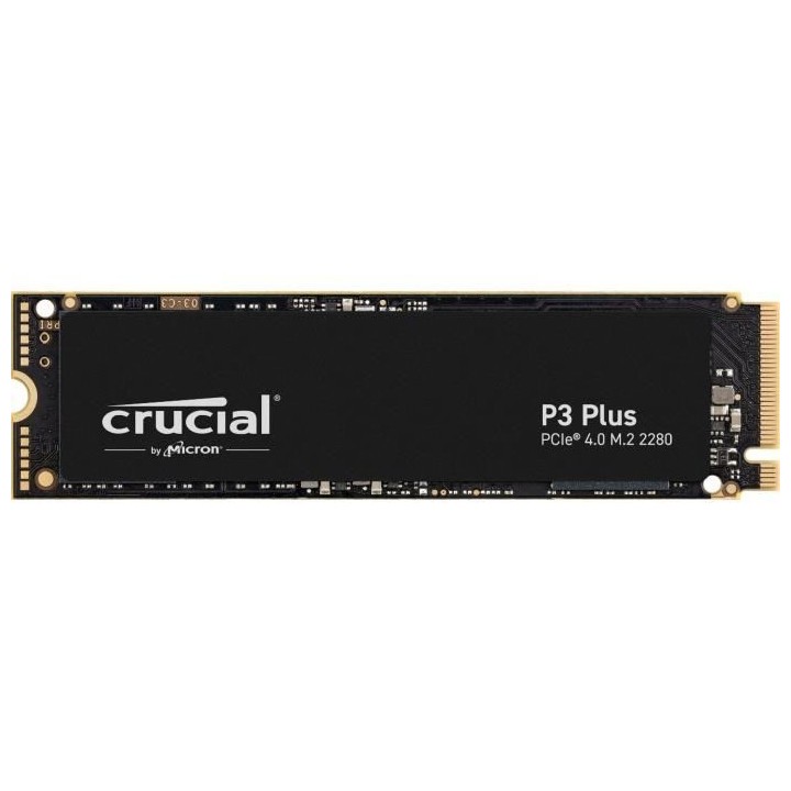 Disque dur SSD CRUCIAL P3 Plus 2 To PCIe 4.0 NVMe M.2 2280