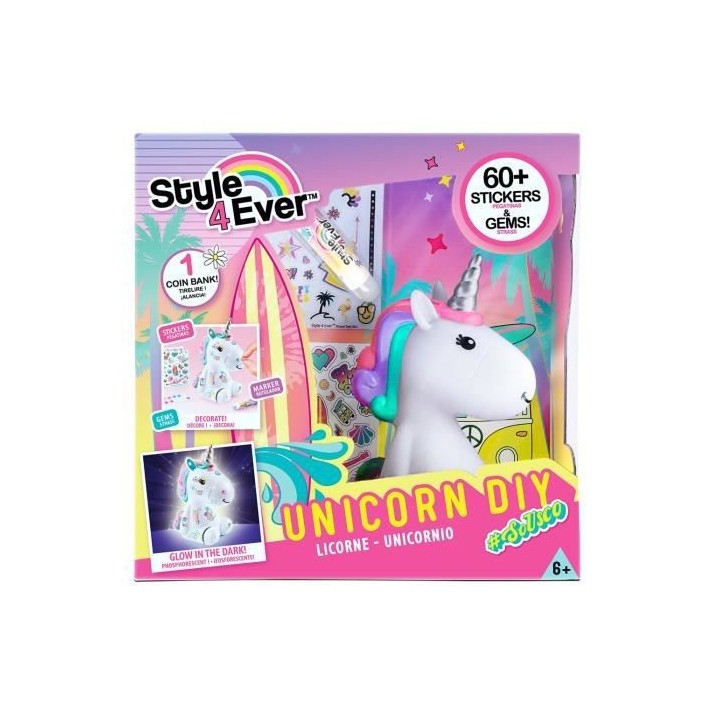 STYLE 4 EVER Licorne a décorer