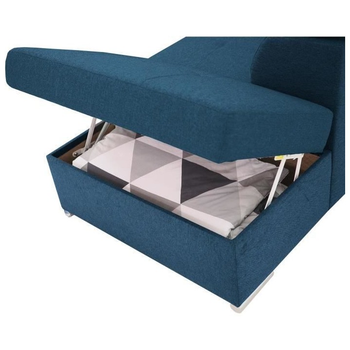 Canapé d'angle convertible panoramique 5 places DAYTONA - Tissu Malmo