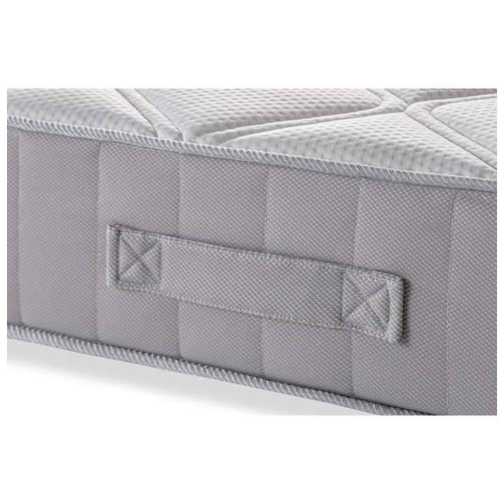 DEKO DREAM - Matelas Latex 140x190 - 18cm d'épaisseur Pure
