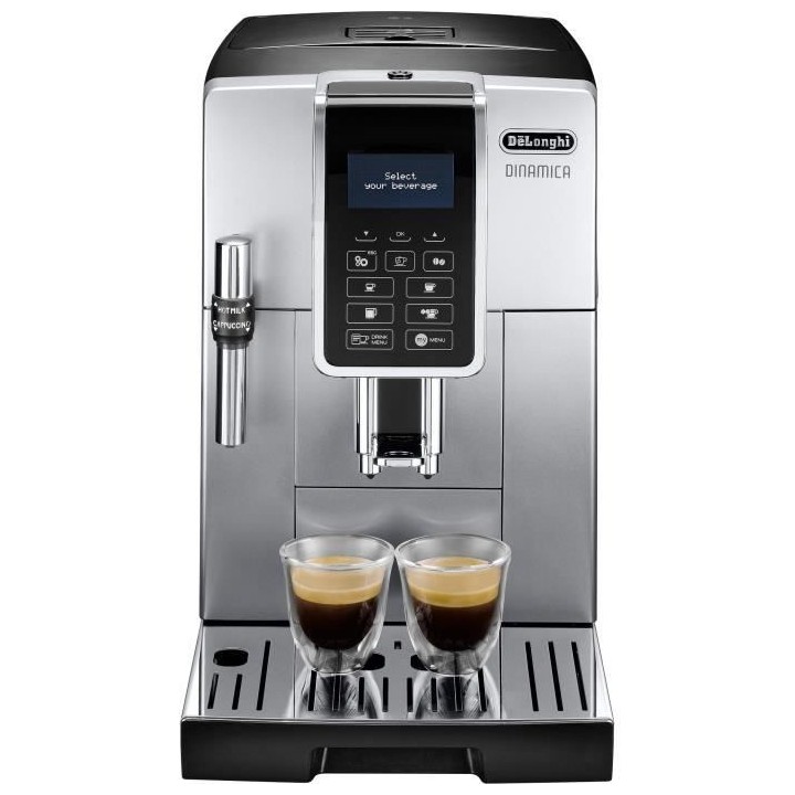 DELONGHI ECAM 350.35.SB Expresso broyeur DINAMICA Ecran 4 recettes - S