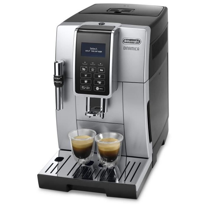 DELONGHI ECAM 350.35.SB Expresso broyeur DINAMICA Ecran 4 recettes - S