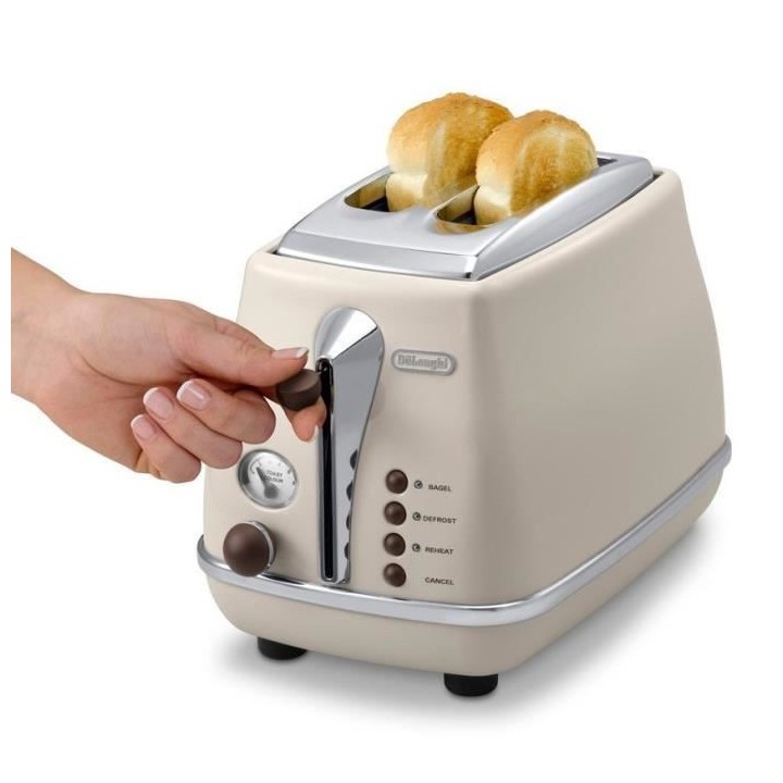 Grille pain Icona Vintage - Delonghi CTOV 2103.BG