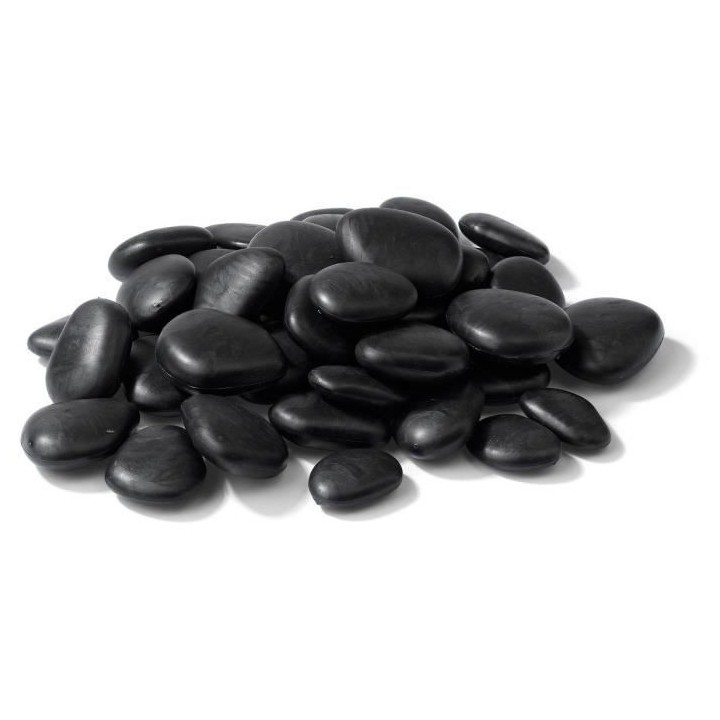 DEROMA Sachet de galets de surfacage piccoli Save R nero - Coloris noi