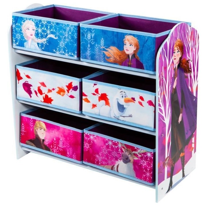 Disney La Reine des Neiges - Meuble de rangement pour chambre d'enfant