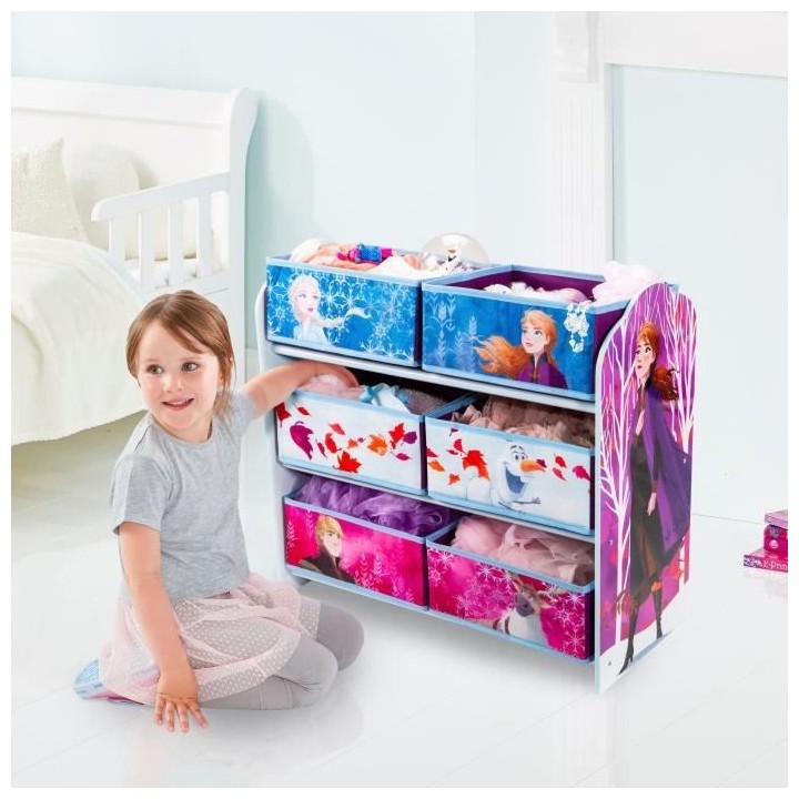 Disney La Reine des Neiges - Meuble de rangement pour chambre d'enfant