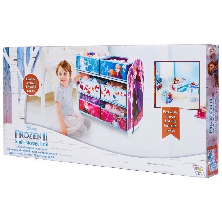 Disney La Reine des Neiges - Meuble de rangement pour chambre d'enfant