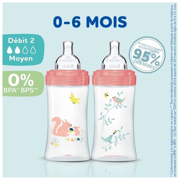 DODIE MAM EB2 - Kit Sensation - 3x 270 ml