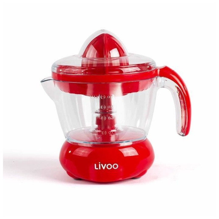 LIVOO DOD131B Presse Agrumes - Rouge