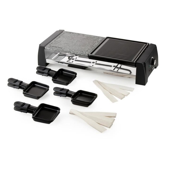 Raclette - Grill - Pierre a cuire DOMO - 8 personnes DO9190G