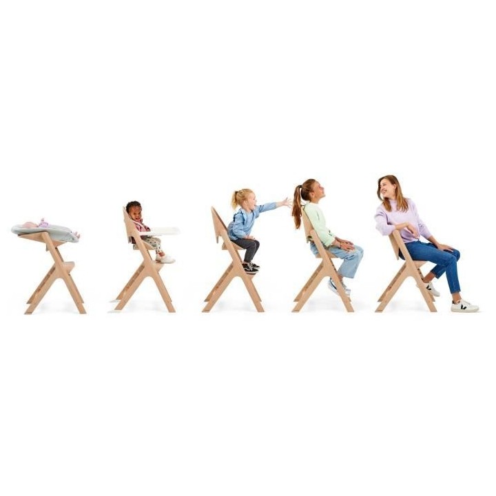 MAXI COSI Nesta Chaise haute bois évolutive, De la naissance a 99 ans