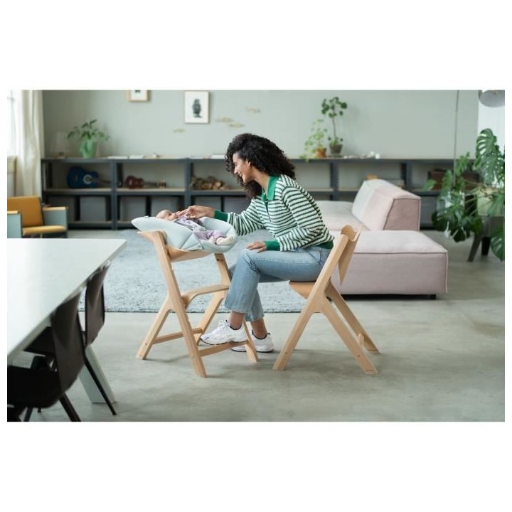 MAXI COSI Kit nouveau-né Chaise haute bois Nesta, De la naissance a 9