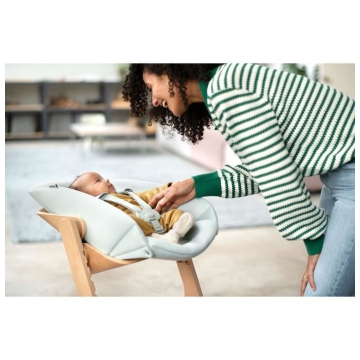 MAXI COSI Kit nouveau-né Chaise haute bois Nesta, De la naissance a 9