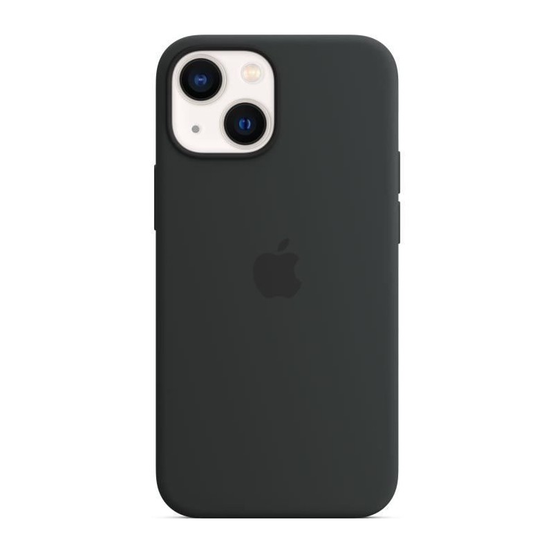 APPLE Coque Silicone pour iPhone 13 mini avec MagSafe - Midnight