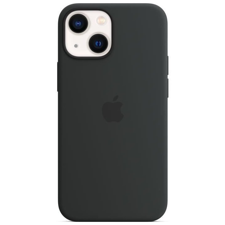 APPLE Coque Silicone pour iPhone 13 mini avec MagSafe - Midnight
