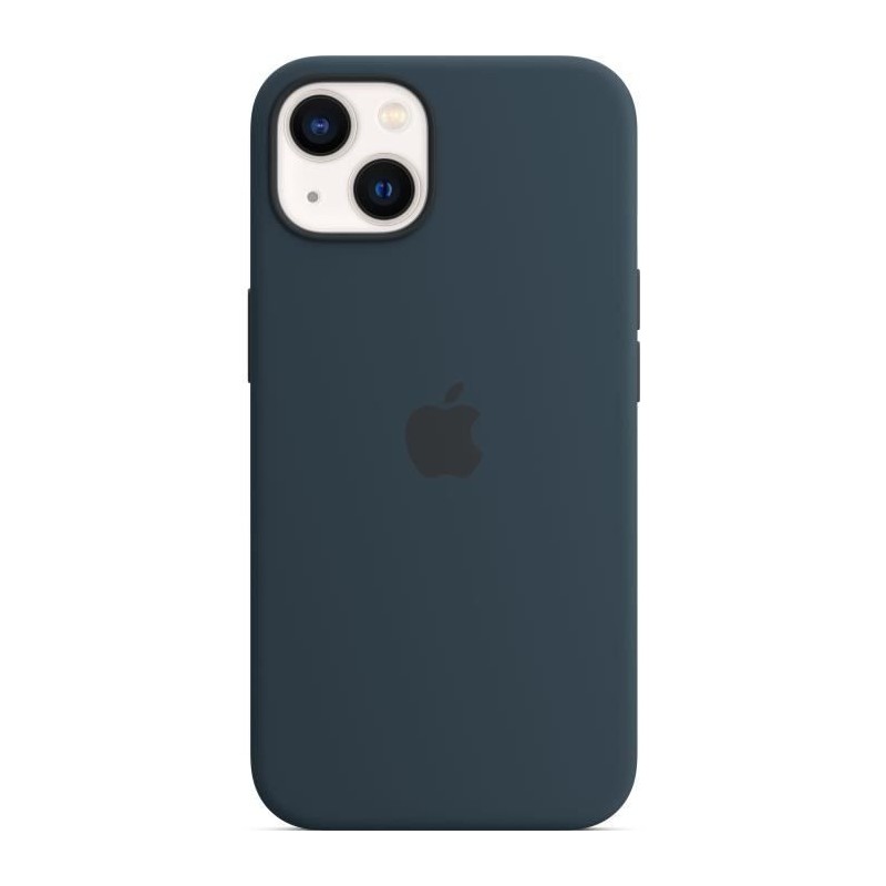 APPLE Coque Silicone pour iPhone 13 avec MagSafe - Abyss Blue