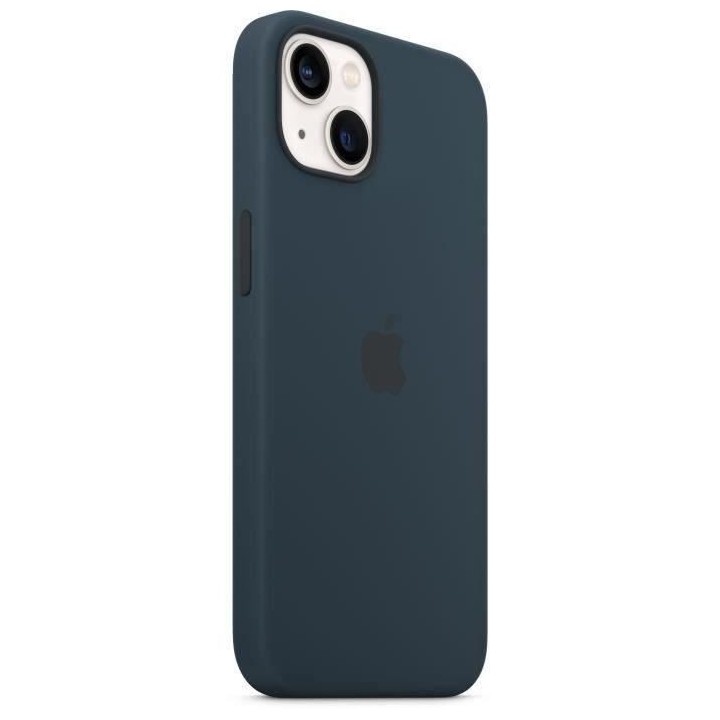 APPLE Coque Silicone pour iPhone 13 avec MagSafe - Abyss Blue
