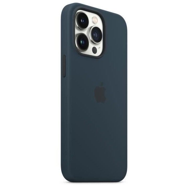 APPLE Coque Silicone pour iPhone 13 Pro avec MagSafe - Abyss Blue