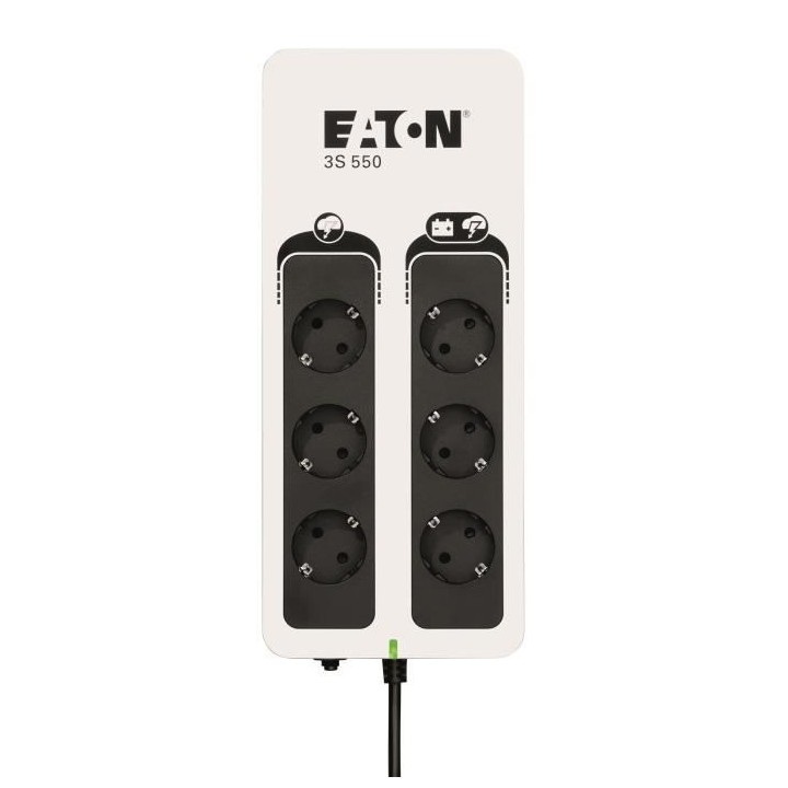 Onduleur/Multiprise/Parafoudre - EATON 3S 550 DIN - Off-line UPS - 3S5