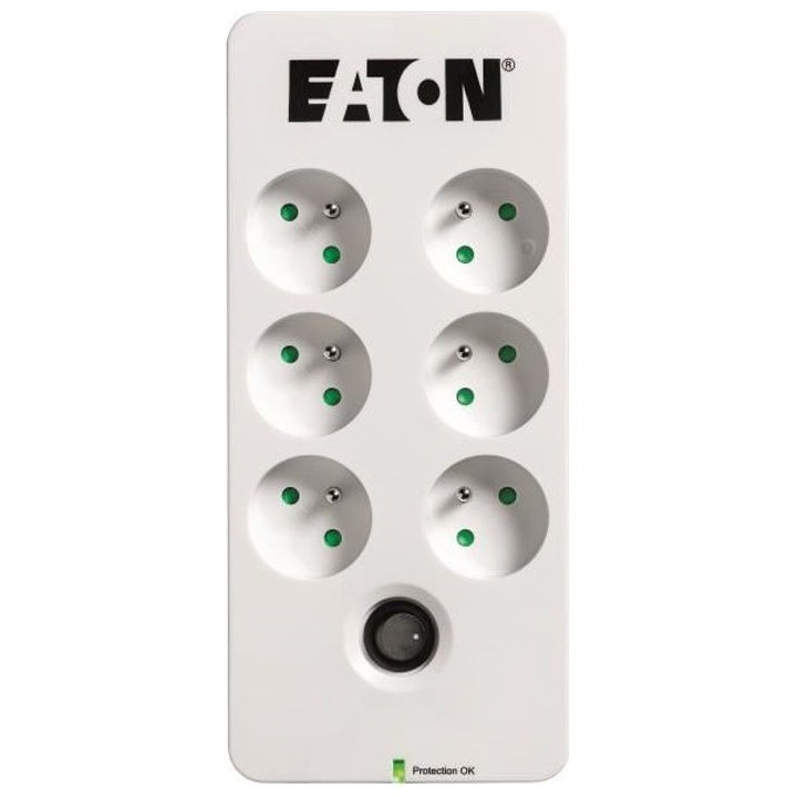 Multiprise/Parafoudre - EATON Protection Box 6 FR - PB6F - 6 prises fr