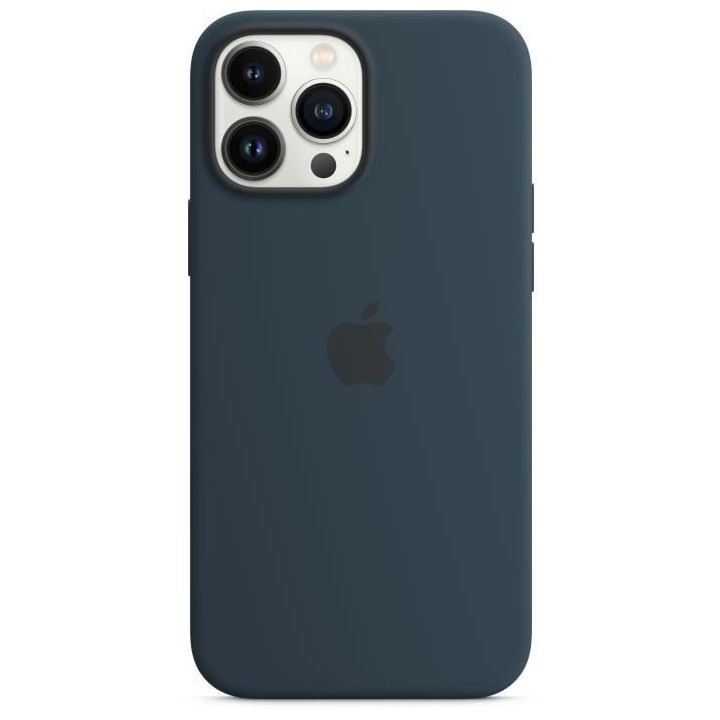 APPLE Coque Silicone pour iPhone 13 Pro Max avec MagSafe - Abyss Blue
