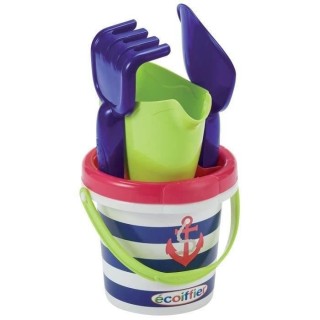 Ecoiffier Seau garni décor marin 12cm 221