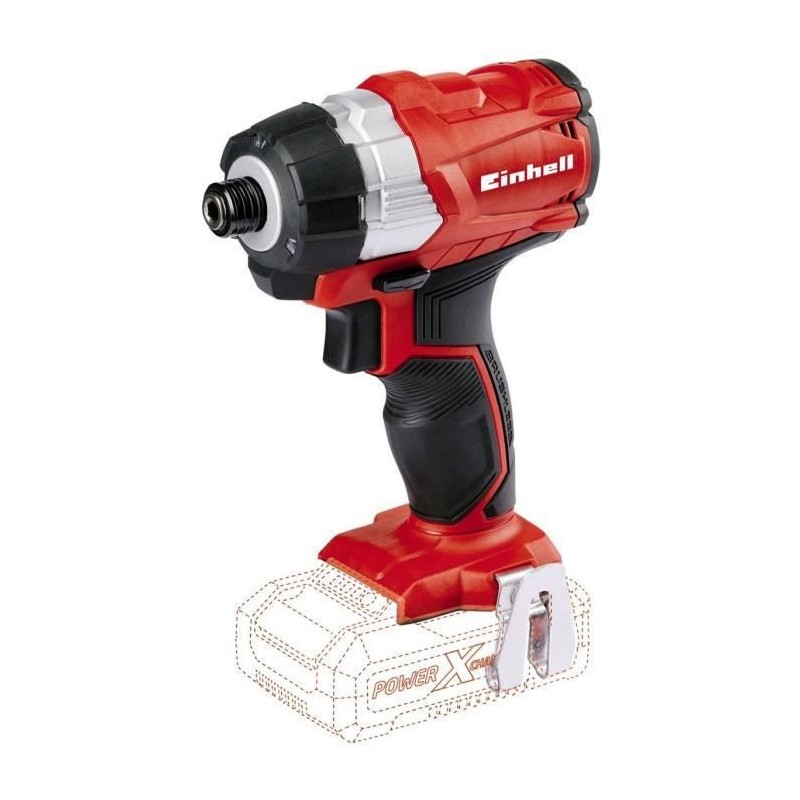 Einhell Perceuse a percussion sans fil TE-CI 18 Li Brushless-Solo 18V