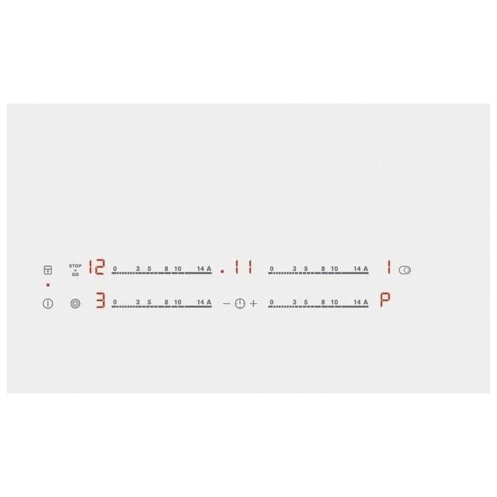 ELECTROLUX - EHF6547IW1 - Table de cuisson vitrocéramique - 4 foyers