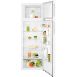 ELECTROLUX LTB1AF28W0 - Réfrigérateur congélateur haut - 281L (240+41) - Froid statique - L55,1cm x H 161cm - Blanc