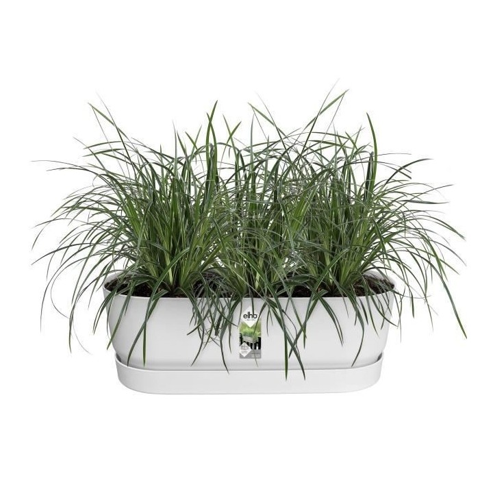 ELHO - Pot de fleurs - Greenville Easy Balcony 52 - Blanc - Balcon - L