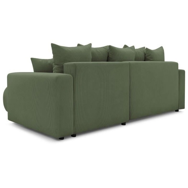 BOBOCHIC - Canape d'angle convertible réversible ELVI - 4 places - 28
