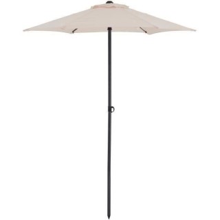 Parasol droit diametre 1,8 m - strucutre Acier toile 160 g/m - 6 balei