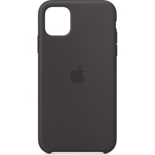 APPLE Coque Silicone Noir pour iPhone 11