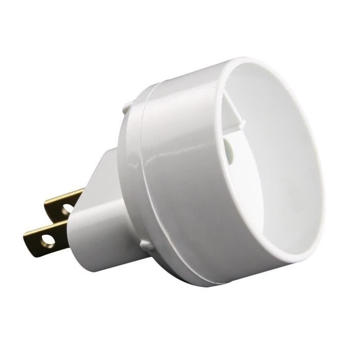 Adaptateur Euro vers USA blanc ZENITECH