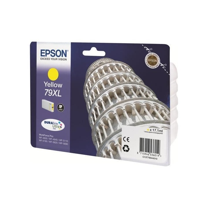 EPSON Cartouche d'encre 79 XL Jaune - Tour de Pise (C13T79044010)
