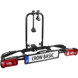 EUFAB Porte-Vélos Crow Basic - 2 vélos (compatible vélos électriqu