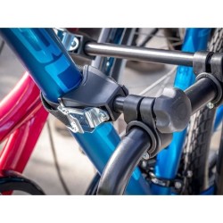 EUFAB Porte-Vélos Crow Basic - 2 vélos (compatible vélos électrique)