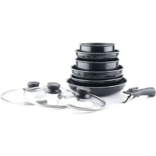 ARTHUR MARTIN AM310B Batterie de cuisine 10 pieces - Tous feux dont in